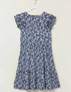FatFace Laurie Geo Jersey Dress|Women Dresses
