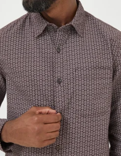 FatFace Leaf Print Shirt|Men View All