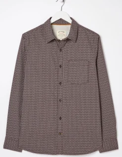 FatFace Leaf Print Shirt|Men View All
