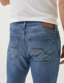 FatFace Lean Slim Light Wash Jeans|Men Jeans