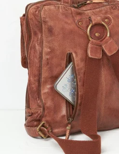 FatFace Leather Rucksack|Men View All