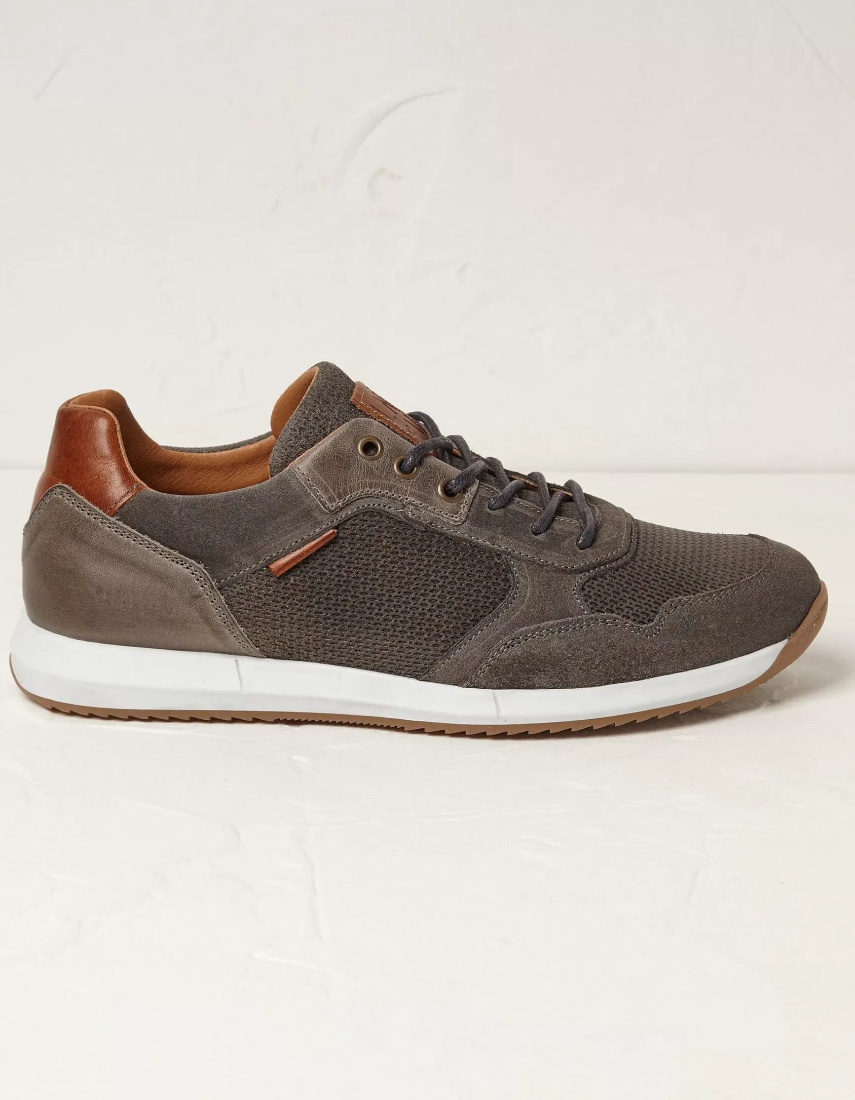 FatFace Leather Trainer|Men View All