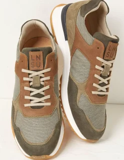 FatFace Leon Leather Trainer|Men View All