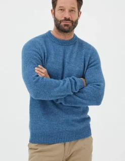 FatFace Lewes Crew Jumper|Men Knitwear