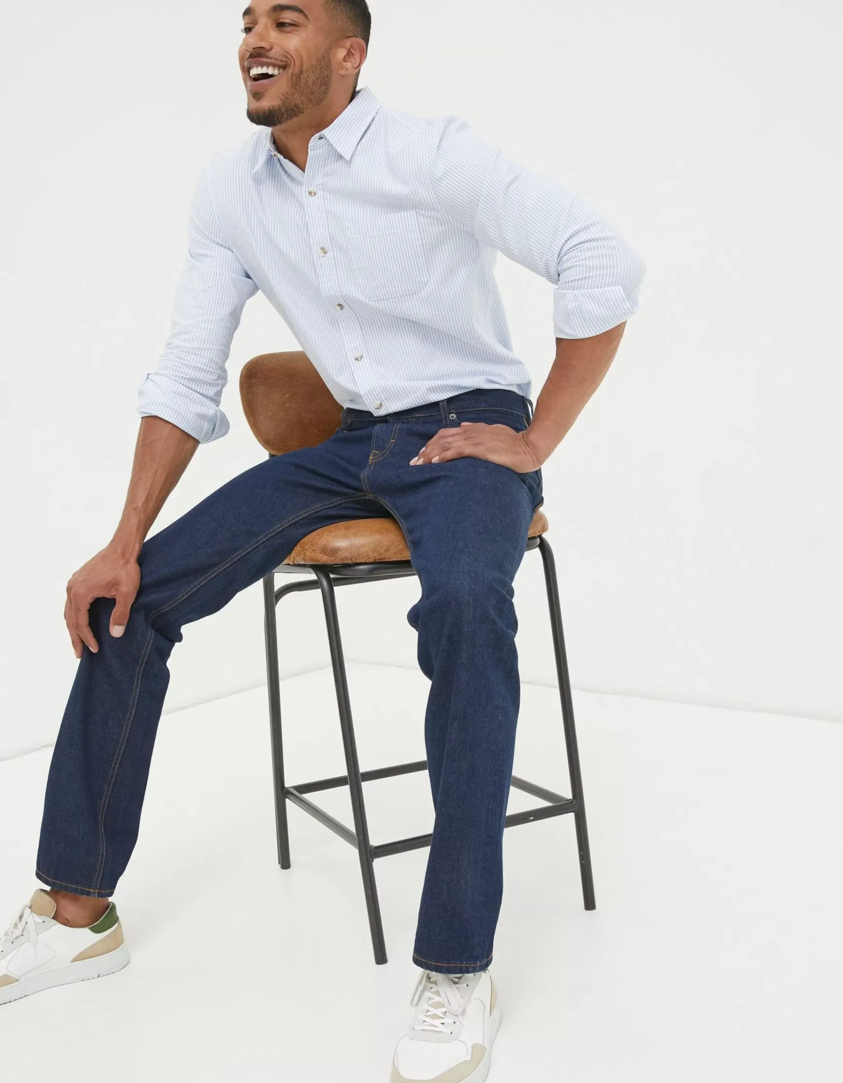 FatFace Lidder Stripe Shirt|Men Shirts