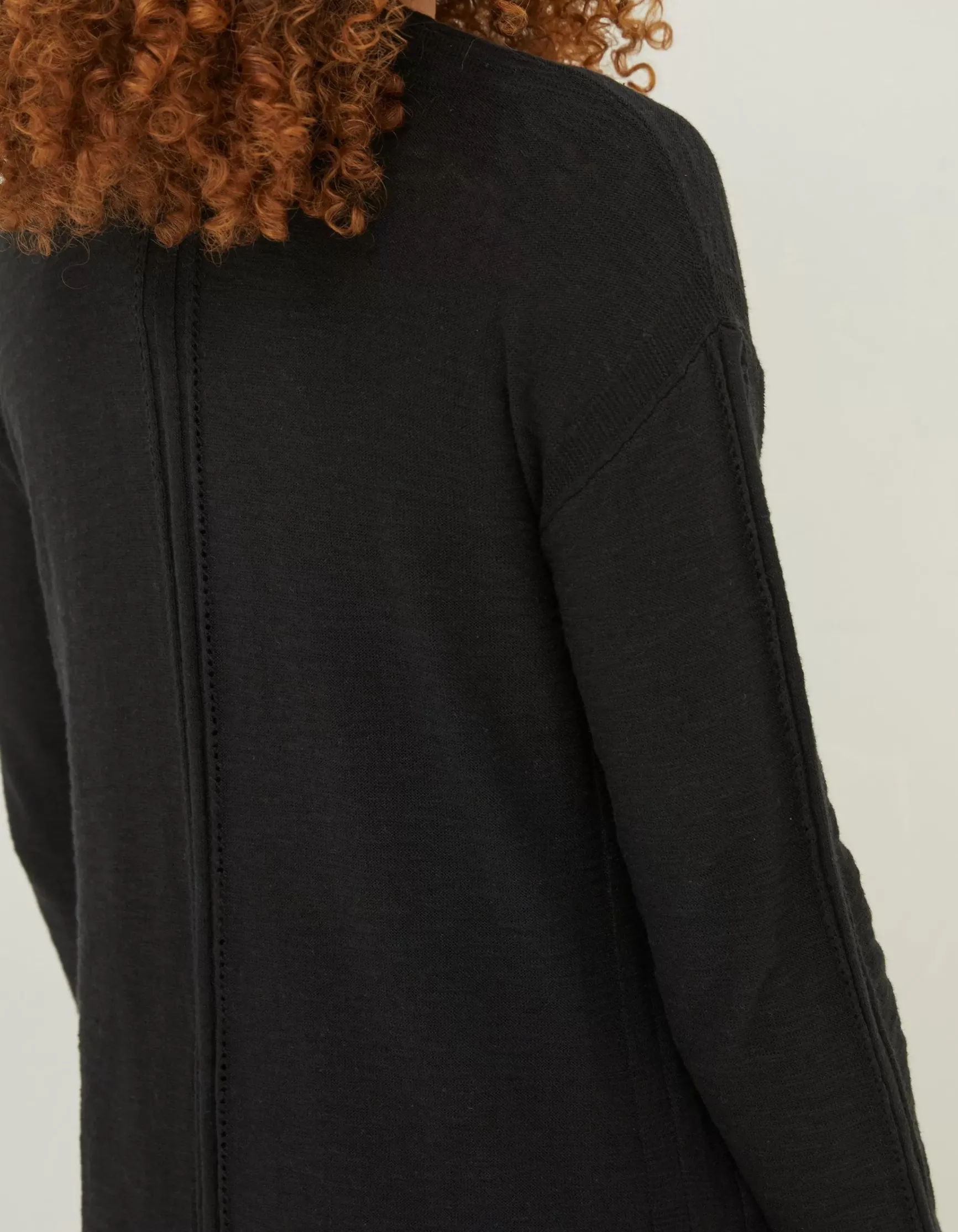 FatFace Lindsay Cotton Linen Longline Cardigan|Women Knitwear
