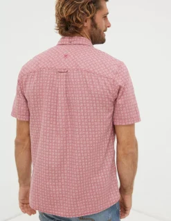 FatFace Linear Print Shirt|Men View All