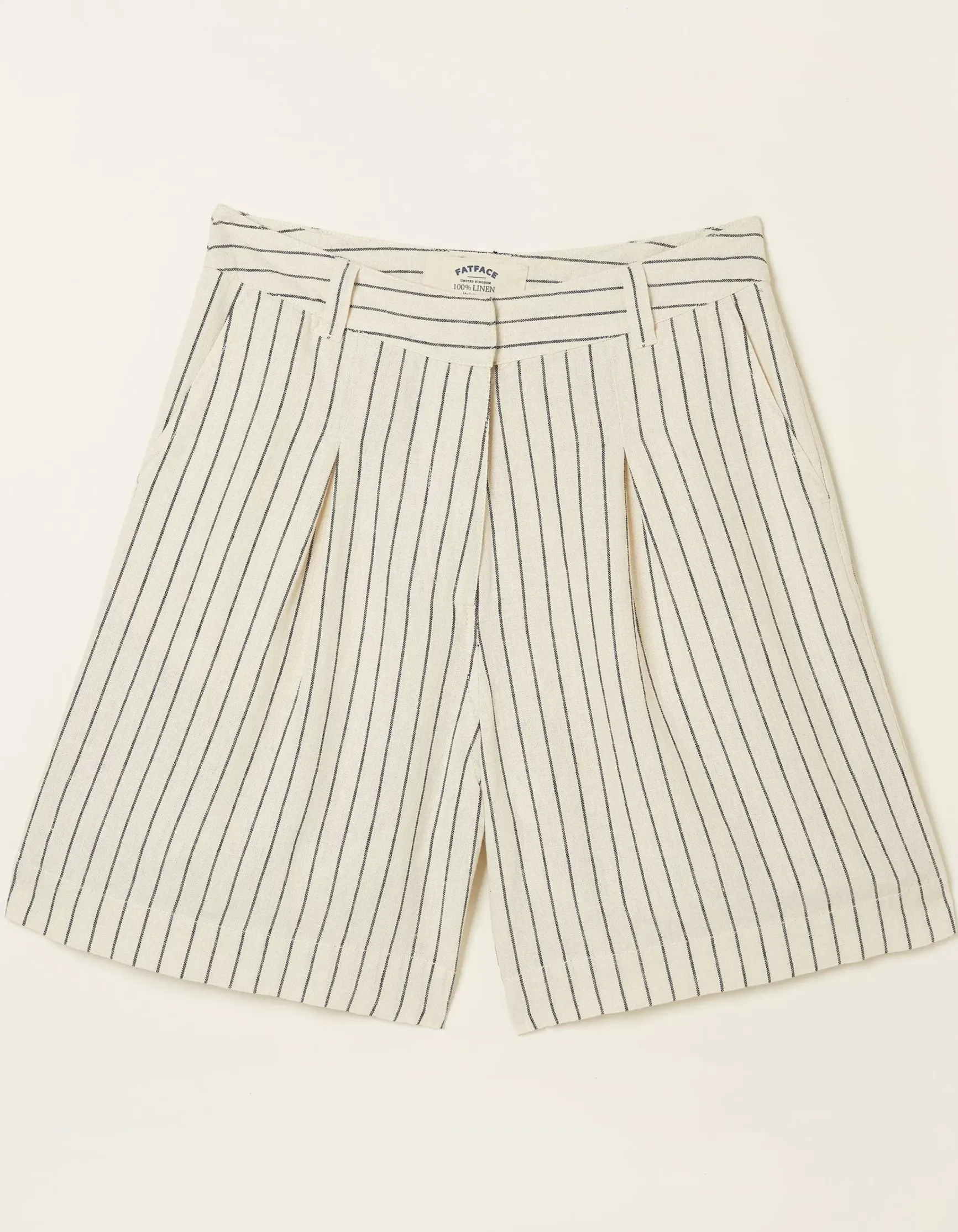 FatFace Linen Stripe Shorts|Women Shorts