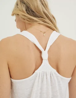 FatFace Linen Vest Top|Women Tops & T-Shirts