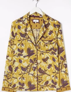 FatFace Lino Birds Pyjama Top|Women Nightwear & Loungewear