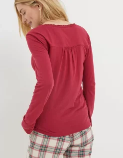 FatFace Livvy Henley Top|Women Nightwear & Loungewear