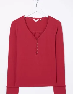 FatFace Livvy Henley Top|Women Nightwear & Loungewear