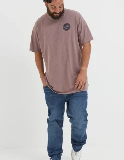 FatFace Long Path Printed T-Shirt|Men T-Shirts