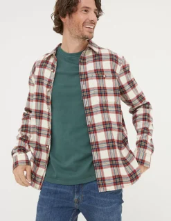 FatFace Long Sleeve Bruton Check Shirt|Men View All