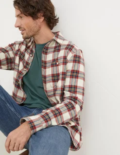 FatFace Long Sleeve Bruton Check Shirt|Men View All