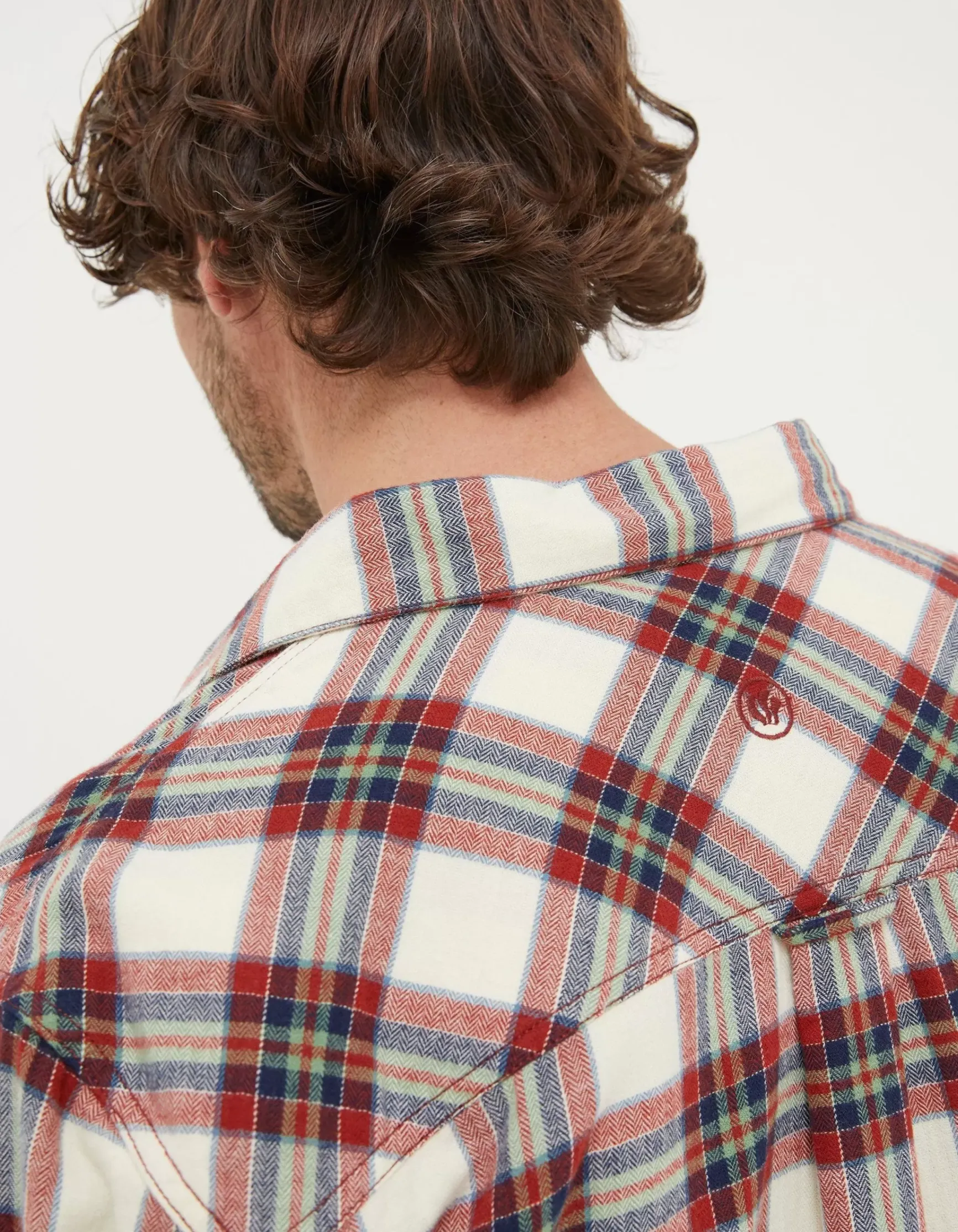 FatFace Long Sleeve Bruton Check Shirt|Men View All