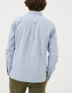 FatFace Long Sleeve Gore Stripe Shirt|Men Shirts