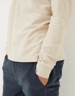 FatFace Long Sleeve Kintbury Henley|Men T-Shirts