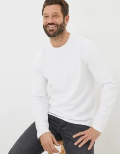 FatFace Long Sleeve Lulworth Crew Neck T-Shirt|Men View All