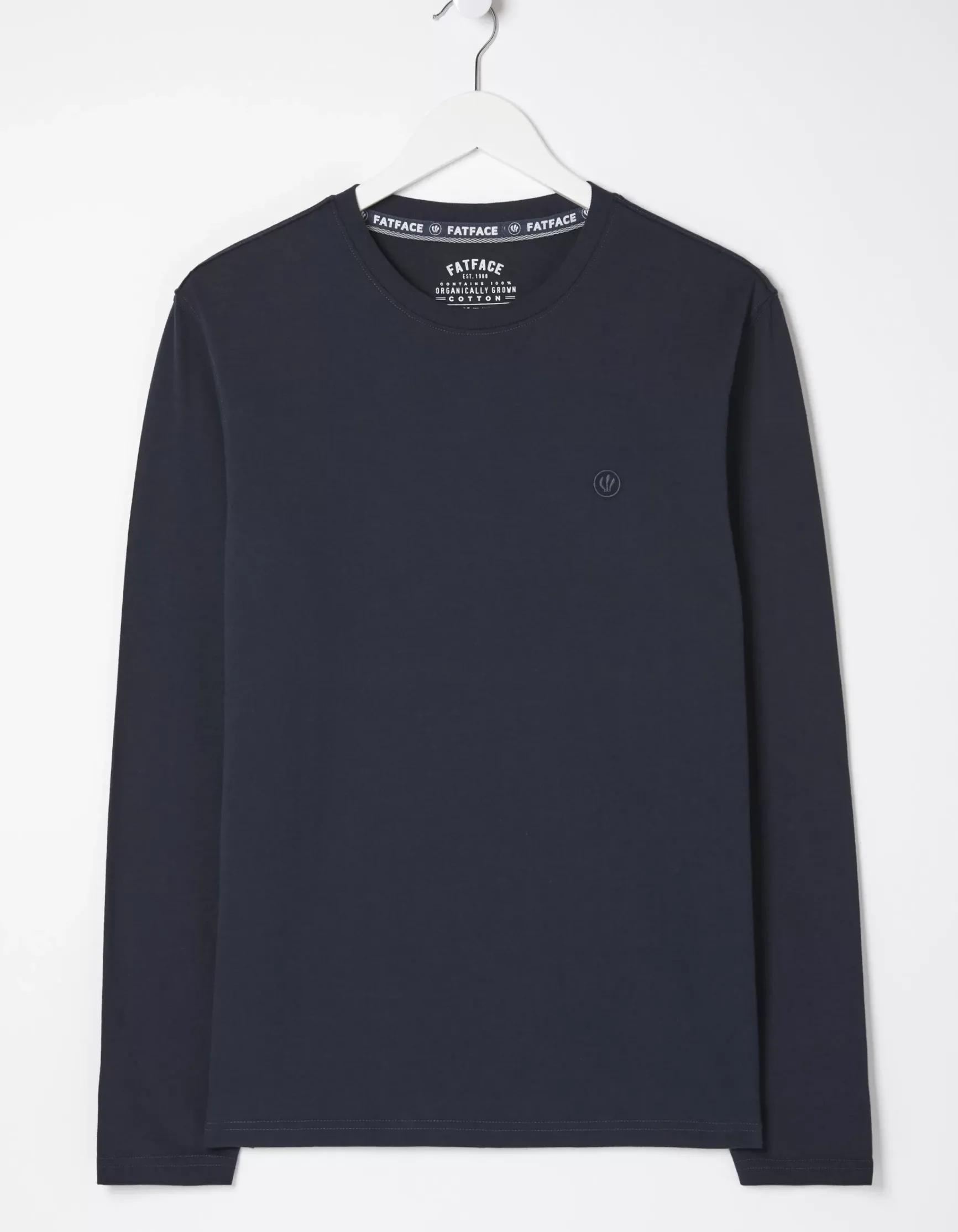 FatFace Long Sleeve Lulworth Crew Neck T-Shirt|Men View All