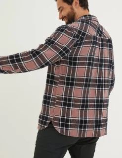 FatFace Long Sleeve Ripley Check Shirt|Men View All