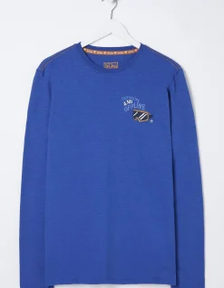 FatFace Long Sleeve Val D'Isere T-Shirt|Men T-Shirts