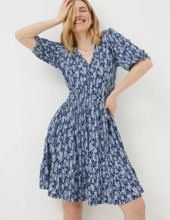 FatFace Lottie Geo Jersey Dress|Women Dresses