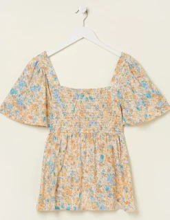 FatFace Lucia Mineral Top|Women Tops & T-Shirts