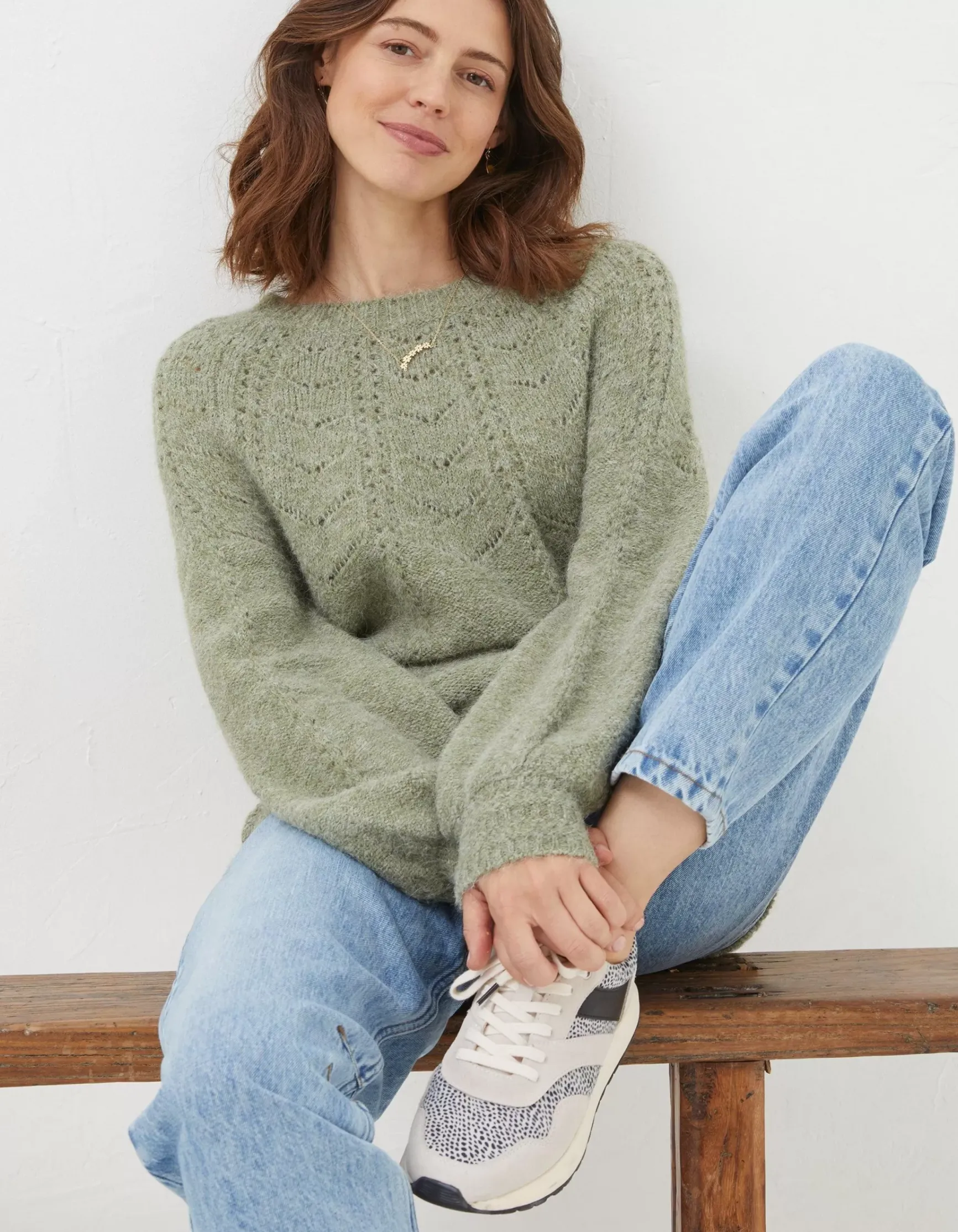 FatFace Luella Lofty Crew Neck Jumper|Women View All