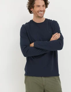 FatFace Lulworth Long Sleeve T-Shirt|Men T-Shirts