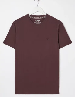 FatFace Lulworth Organic Cotton Crew T-Shirt|Men T-Shirts