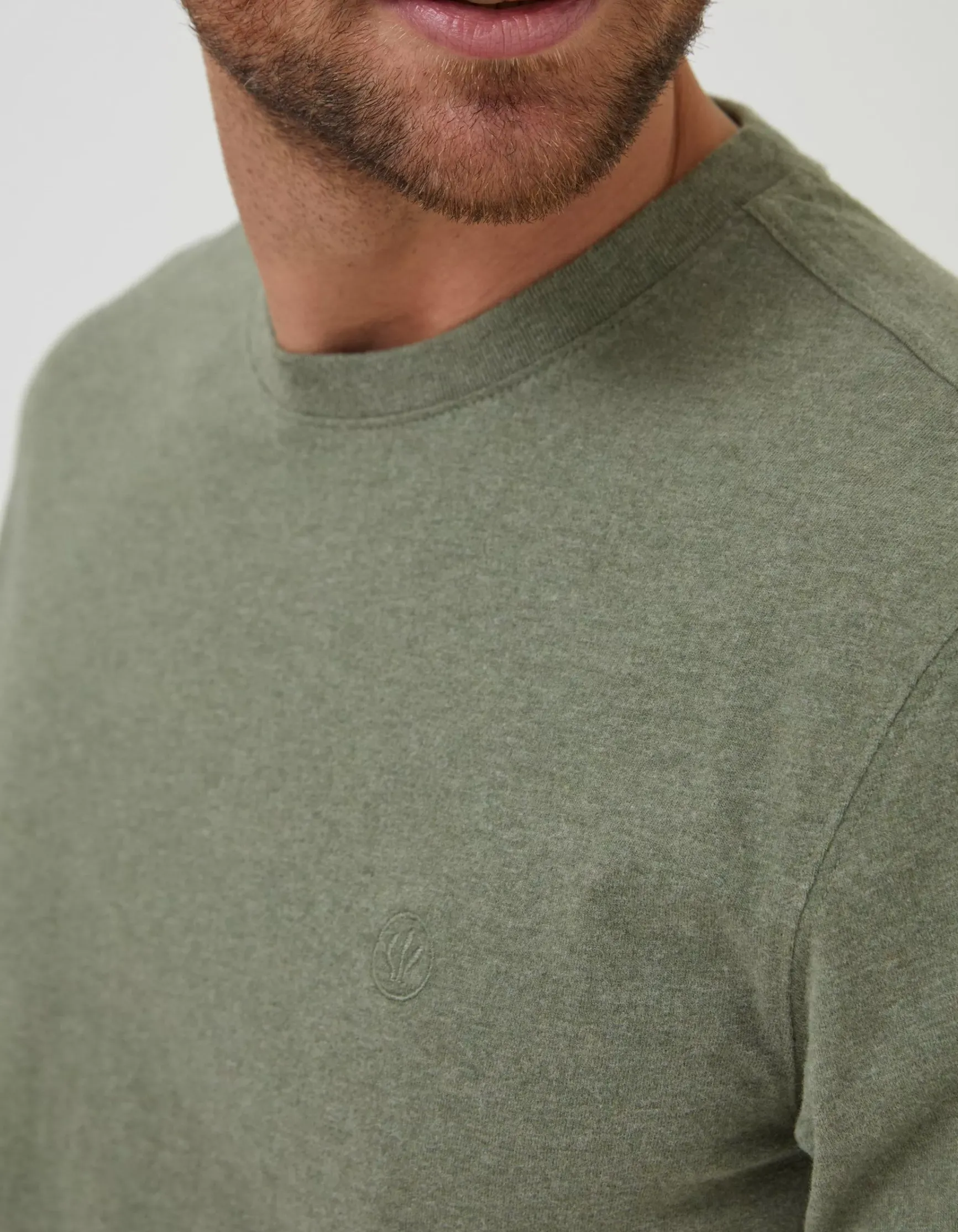 FatFace Lulworth Organic Cotton Crew T-Shirt|Men T-Shirts