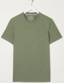 FatFace Lulworth Organic Cotton Crew T-Shirt|Men T-Shirts