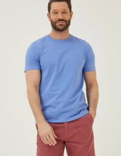 FatFace Lulworth Organic Cotton Crew T-Shirt|Men T-Shirts