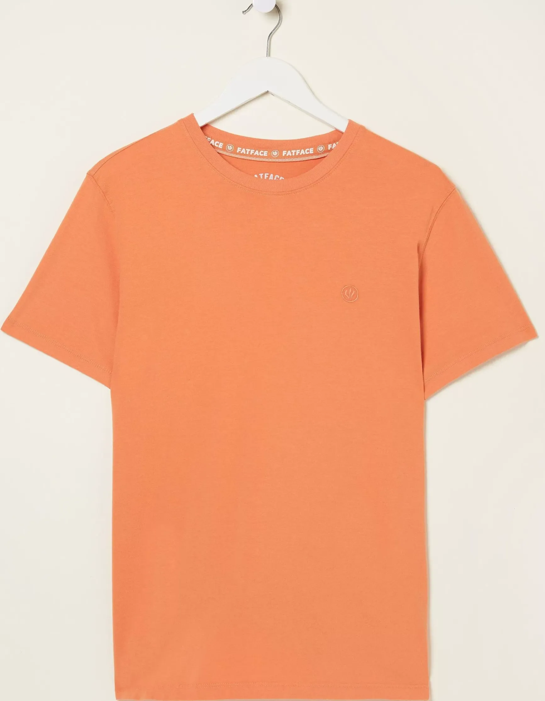 FatFace Lulworth Organic Cotton Crew T-Shirt|Men T-Shirts