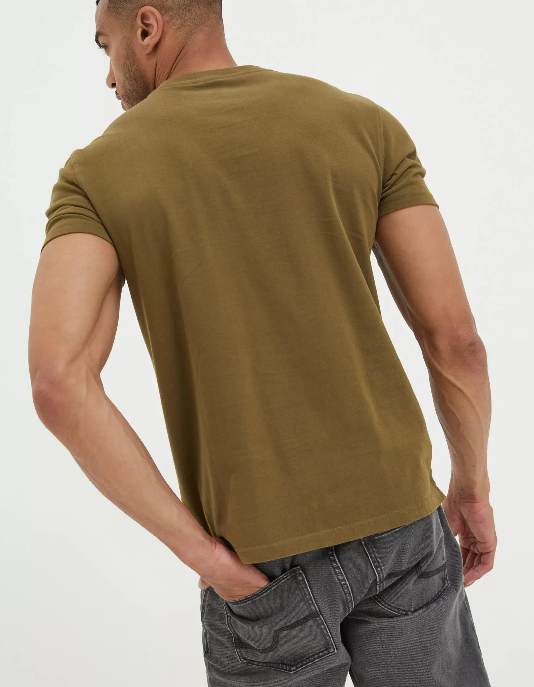 FatFace Lulworth Organic Cotton Crew T-Shirt|Men T-Shirts
