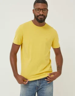 FatFace Lulworth Organic Cotton Crew T-Shirt|Men T-Shirts