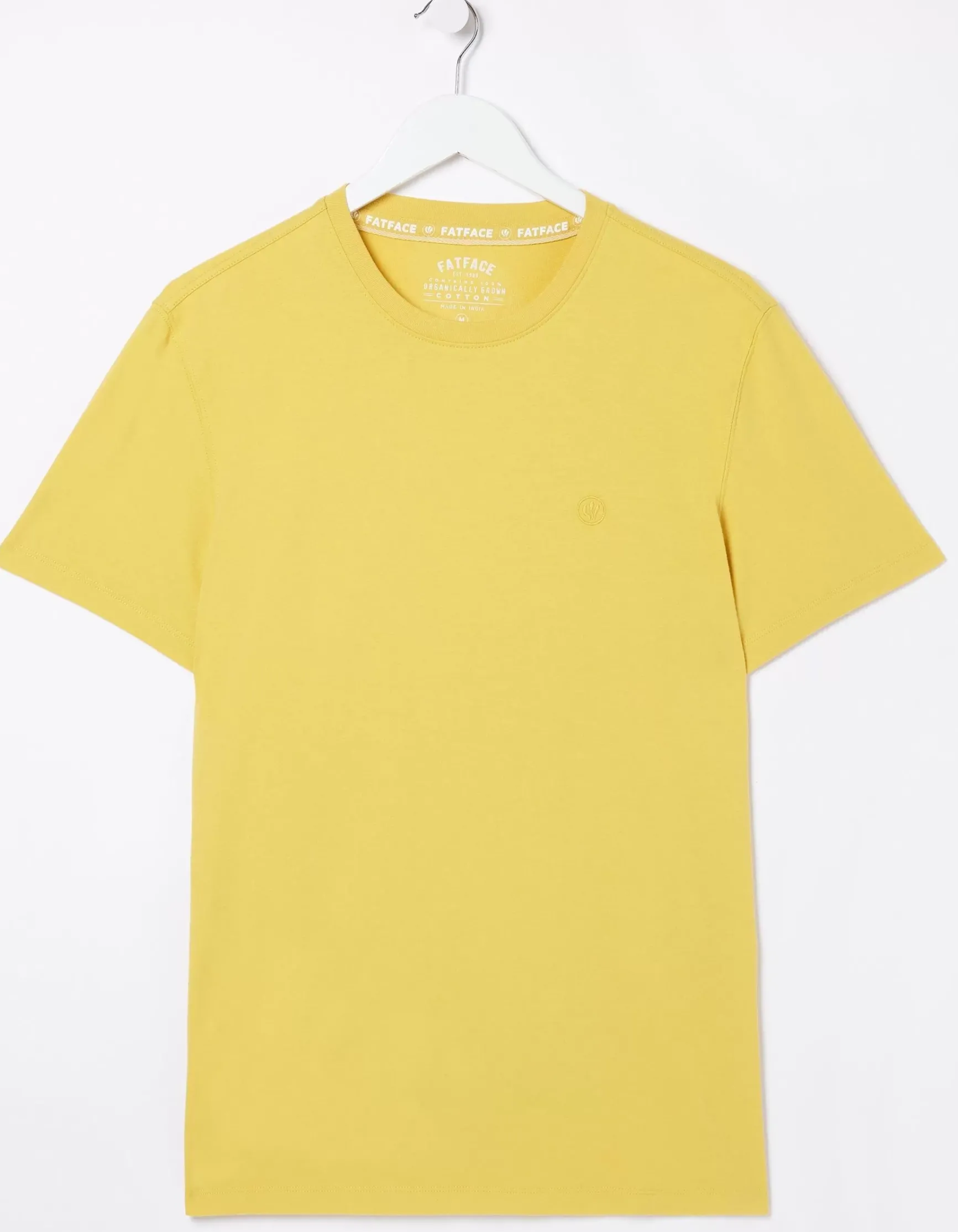 FatFace Lulworth Organic Cotton Crew T-Shirt|Men T-Shirts
