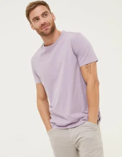 FatFace Lulworth Organic Cotton Crew T-Shirt|Men T-Shirts