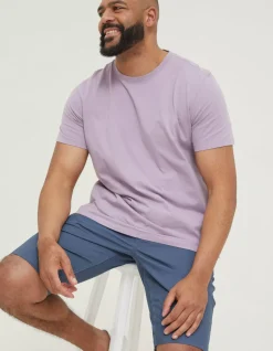 FatFace Lulworth Organic Cotton Crew T-Shirt|Men T-Shirts