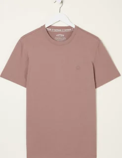 FatFace Lulworth Organic Cotton Crew T-Shirt|Men T-Shirts