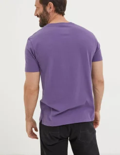 FatFace Lulworth Organic Cotton Crew T-Shirt|Men View All
