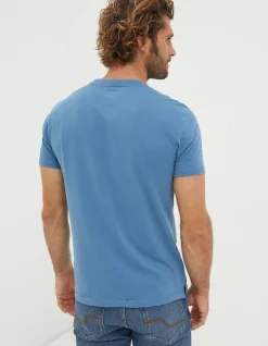 FatFace Lulworth Organic Crew T-Shirt|Men View All