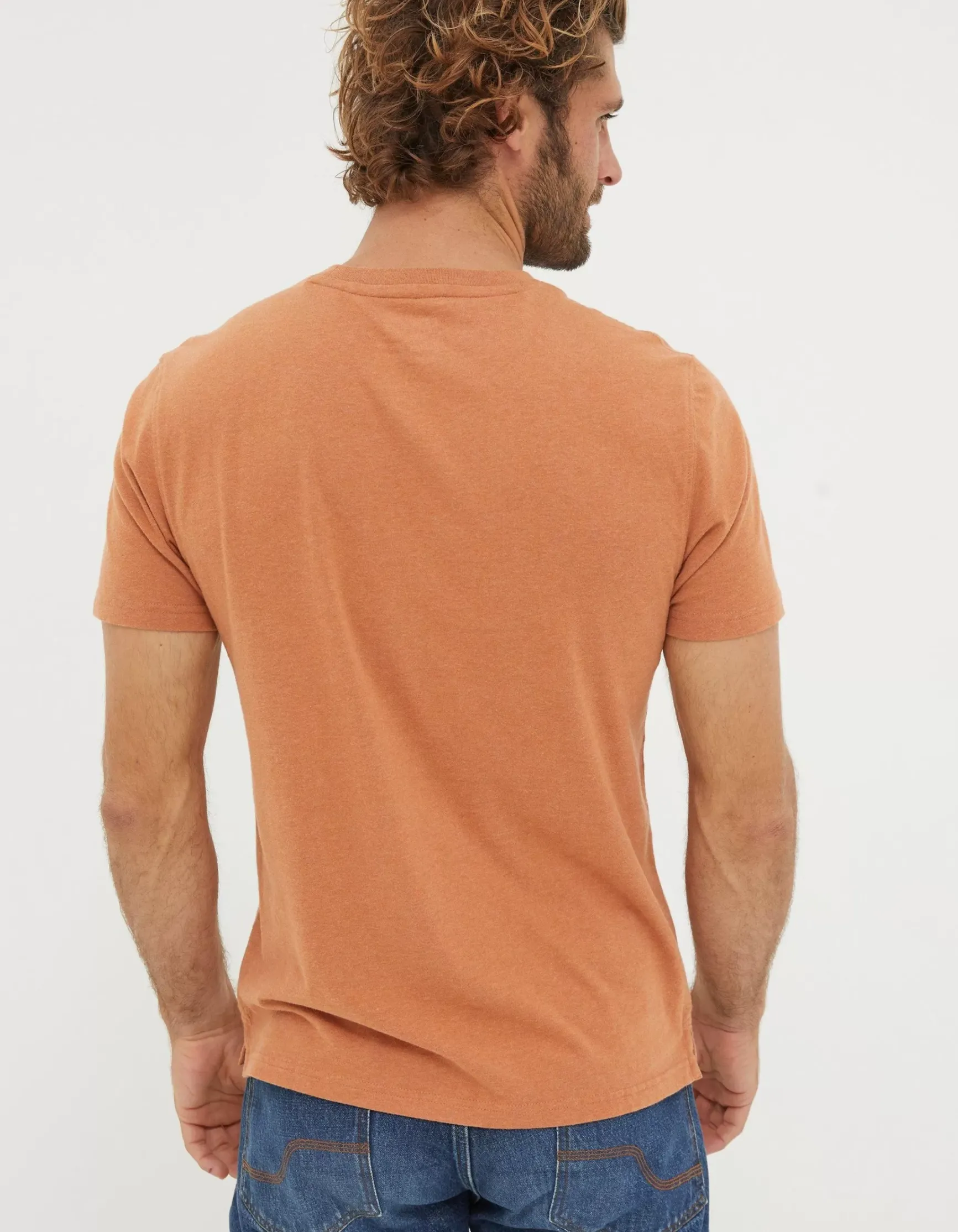 FatFace Lulworth Organic Crew T-Shirt|Men View All