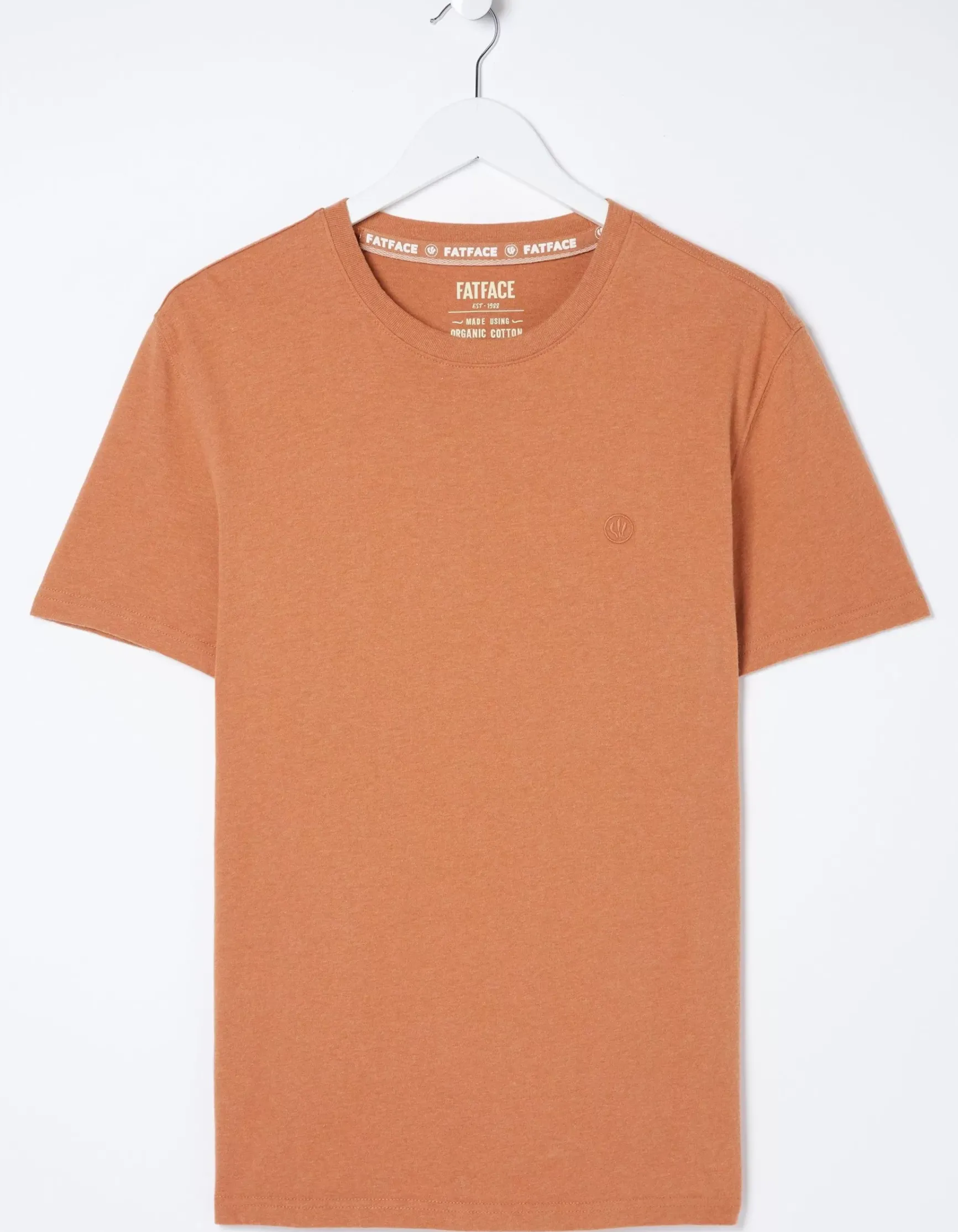 FatFace Lulworth Organic Crew T-Shirt|Men View All