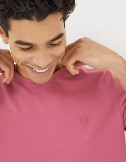 FatFace Lulworth Organic Crew T-Shirt|Men View All