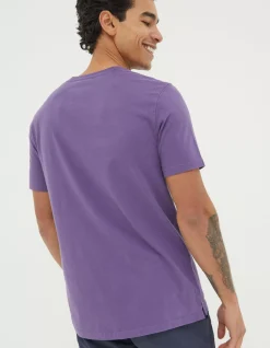 FatFace Lulworth Organic Crew T-Shirt|Men View All