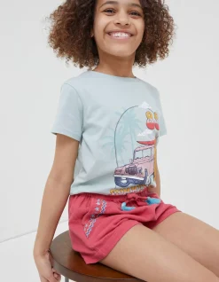 FatFace Lyla Embroidered Shorts|Girls View All