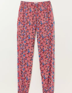 FatFace Lyme Woodblock Cuffed Trousers|Women Trousers & Leggings