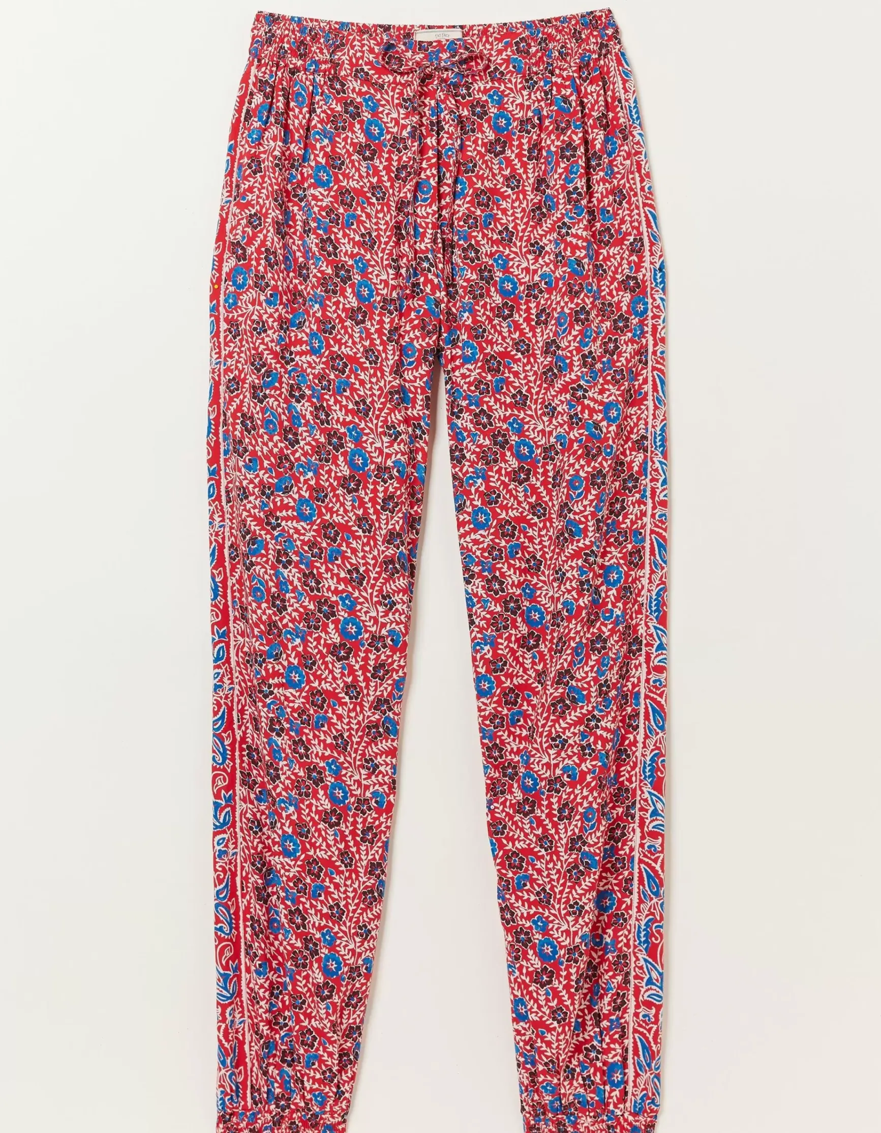 FatFace Lyme Woodblock Cuffed Trousers|Women Trousers & Leggings